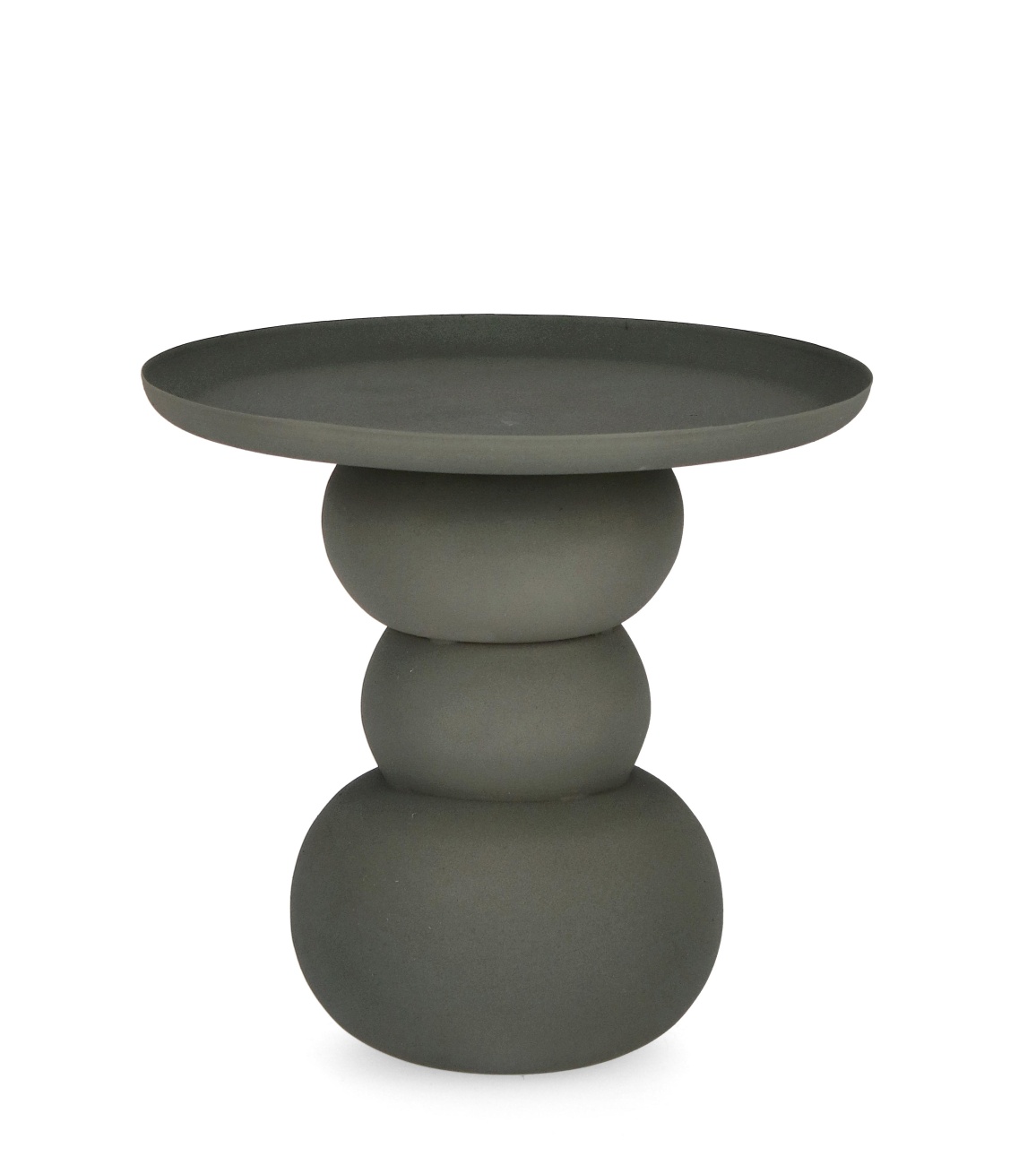 Beistelltisch Alpa aus Metall Ø 36 cm, Grün Beistelltisch Alpa aus Metall Ø 36 cm, Grün