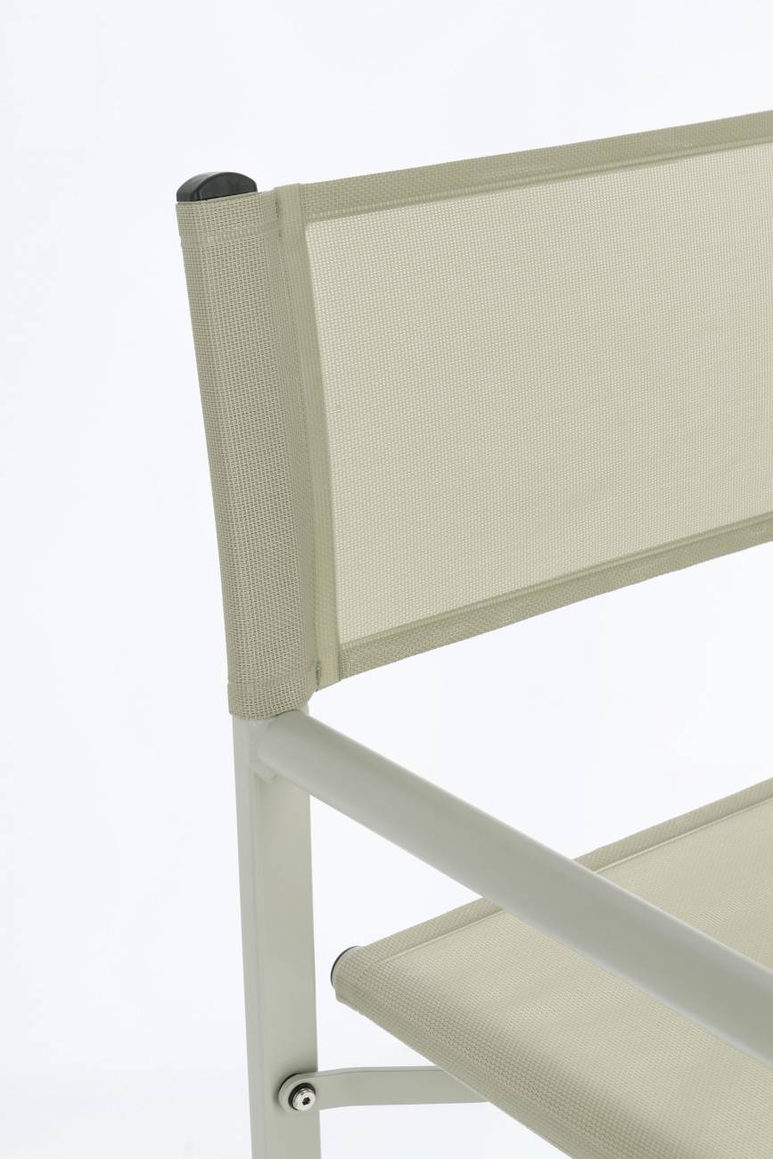 Regiestuhl Taylor aus Aluminium, Breeze