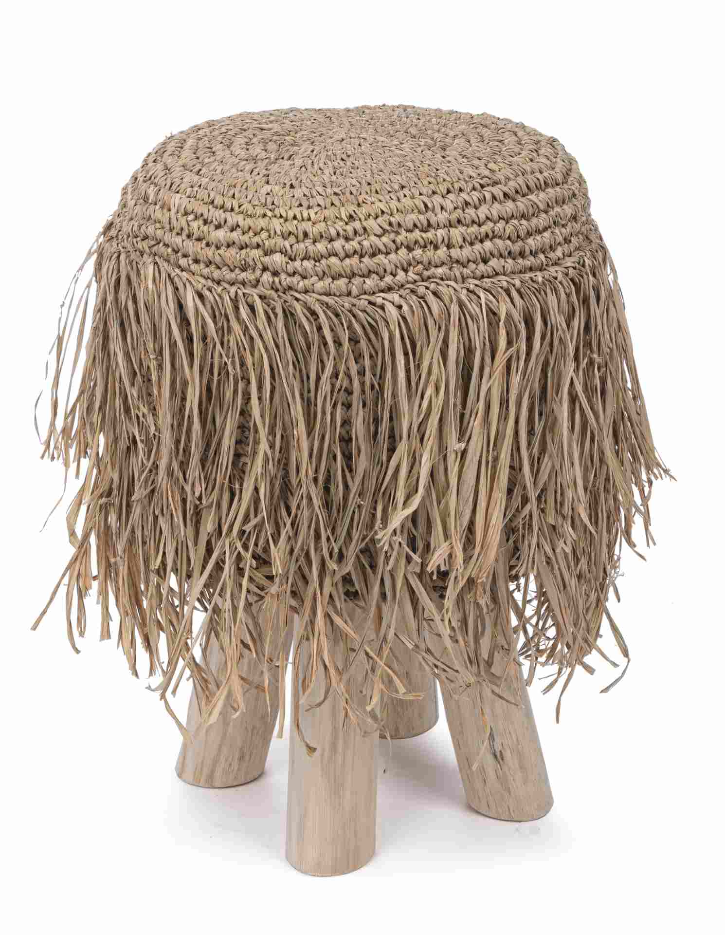 Hocker Florinda aus Teakholz No.2 Hocker Florinda aus Teakholz No.2