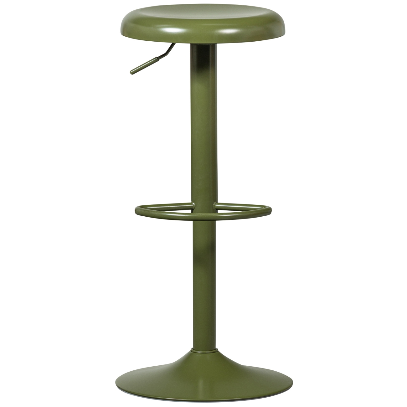 Barhocker Isaac aus Metall, Grün Barhocker Isaac aus Metall, Grün