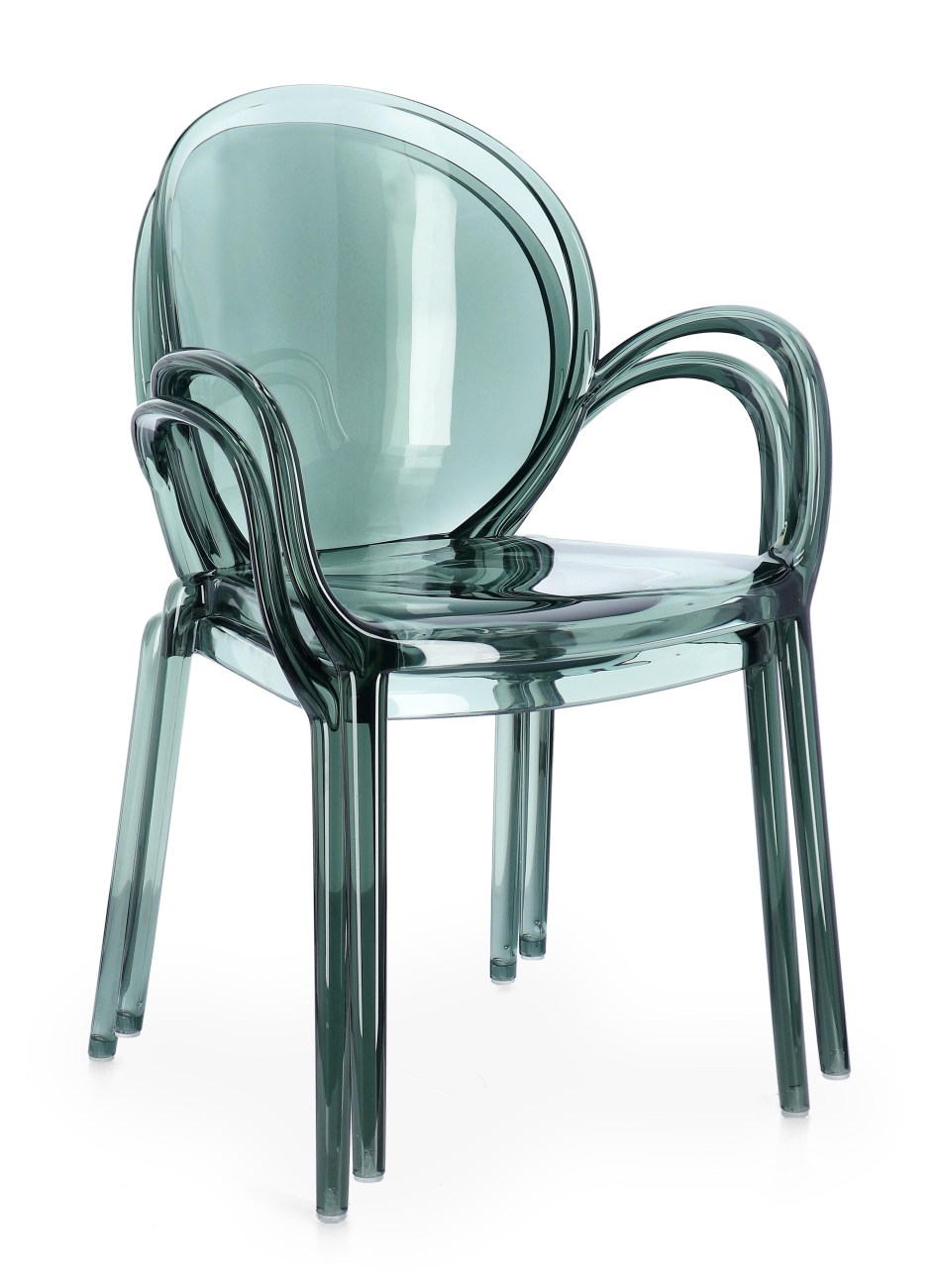 Gartenstuhl Camilla 4er-Set mit Armlehne, Mint