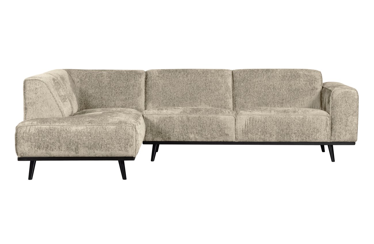 Ecksofa Statement aus Struktursamt Links, Wheatfield Ecksofa Statement aus Struktursamt Links, Wheatfield