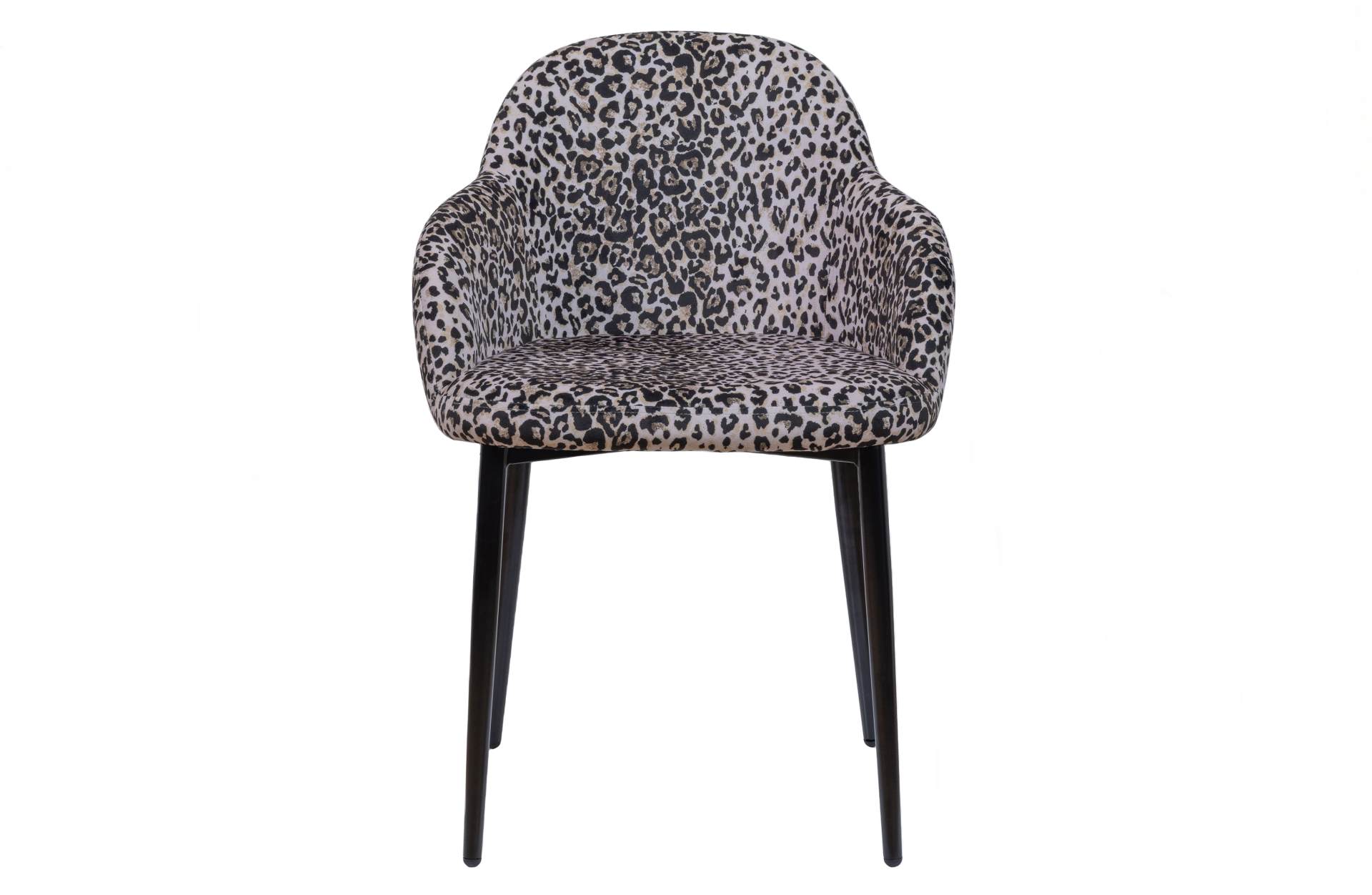 Der Esszimmerstuhl Noortje überzeugt mit seinem klassischen Design. Gefertigt wurde er aus Kunststofffasern, welche einen einen Panther Look besitzen. Das Gestell ist aus Metall und hat eine schwarze Farbe. Die Sitzhöhe beträgt 45 cm.