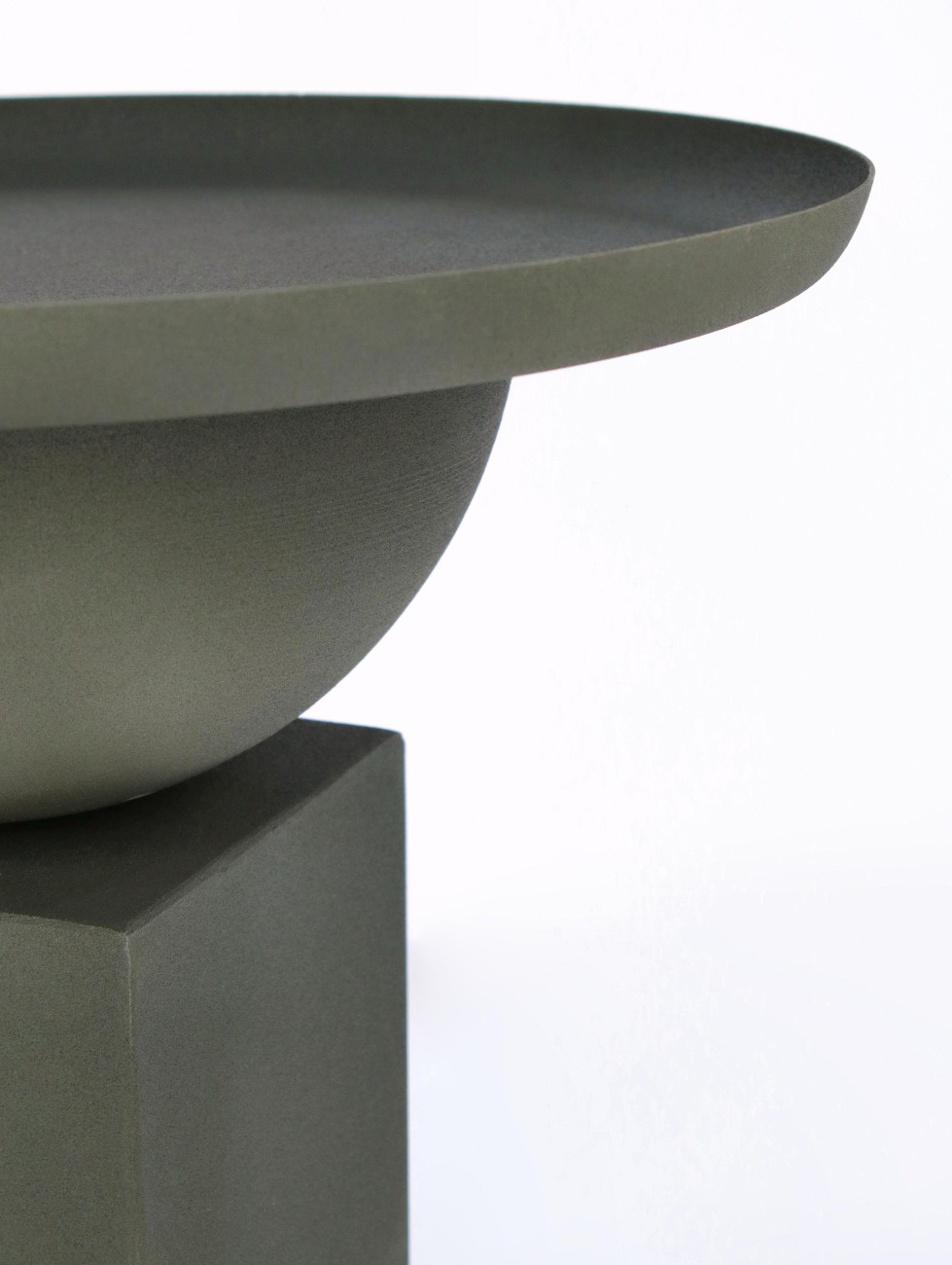 Beistelltisch Alka aus Metall, Grün