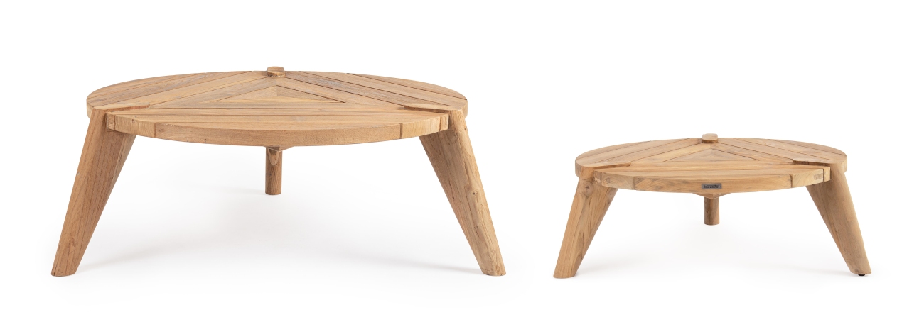 Gartencouchtisch-Set Camden aus Teakholz