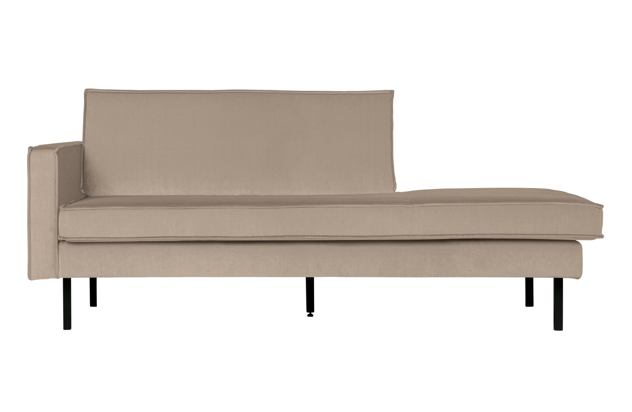 Recamiere Rodeo Daybed Samt links, Kaki Recamiere Rodeo Daybed Samt links, Kaki