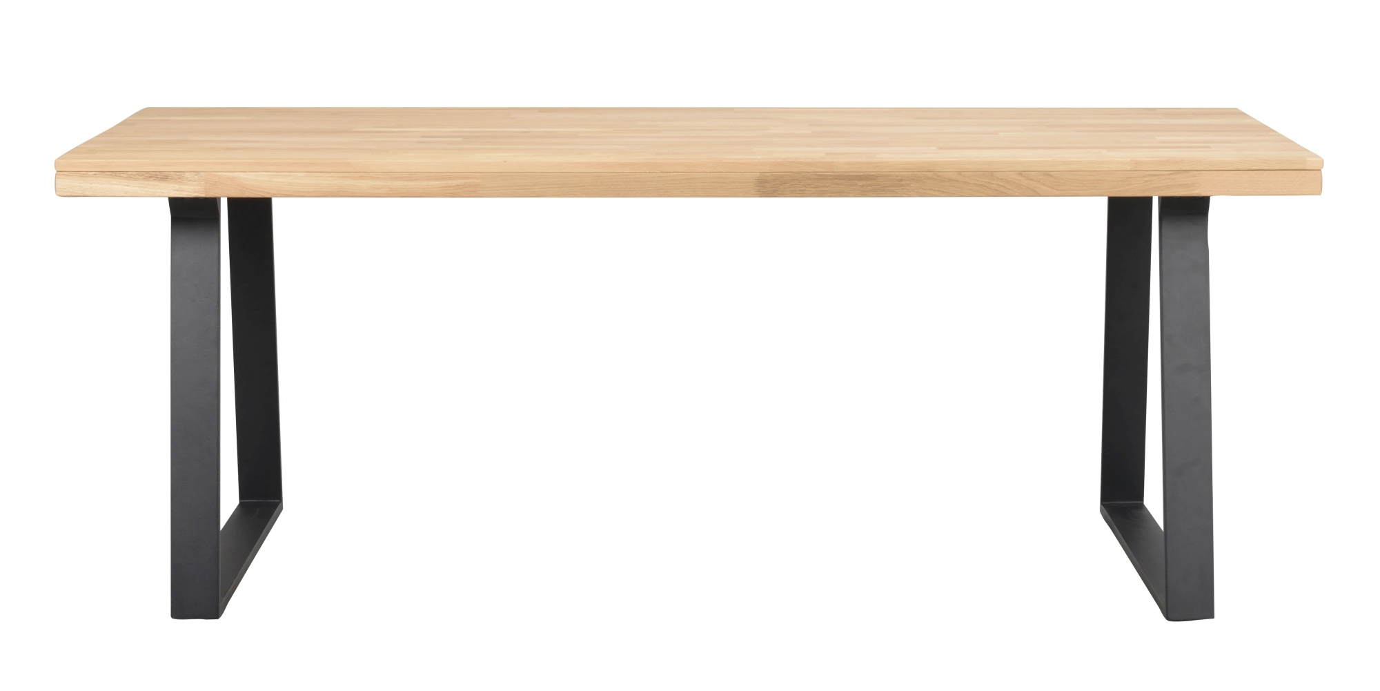 Esstisch Brooklyn, Trapez-Gestell, 170cm, Natur – stilvoller Blickfang für Ihr Zuhause.