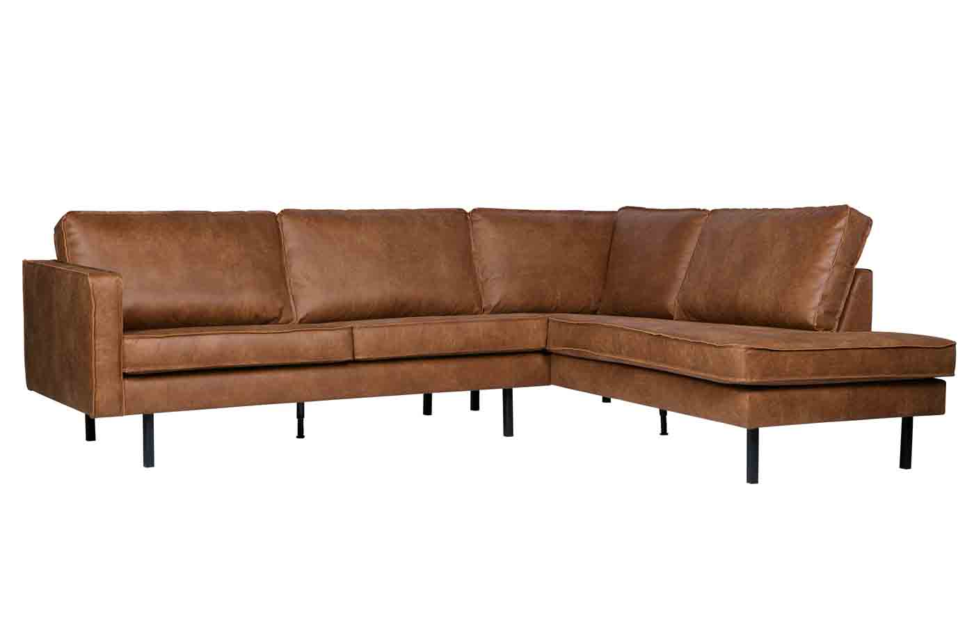 Rodeo Ecksofa Eco-Leder, rechts Cognac Rodeo Ecksofa Lederoptik, rechts Cognac