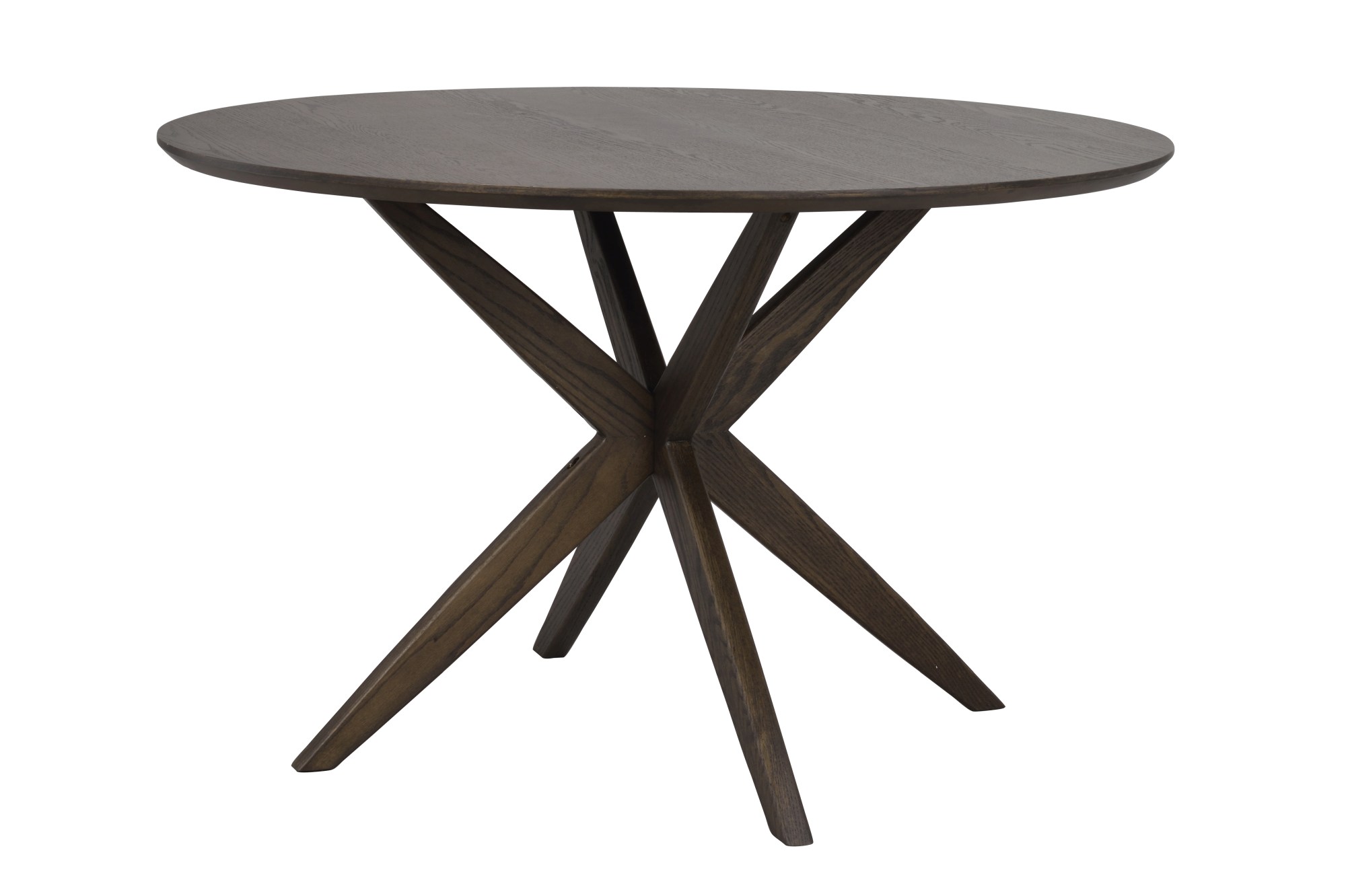 Esstisch Calverton Rund, 120cm, Braun