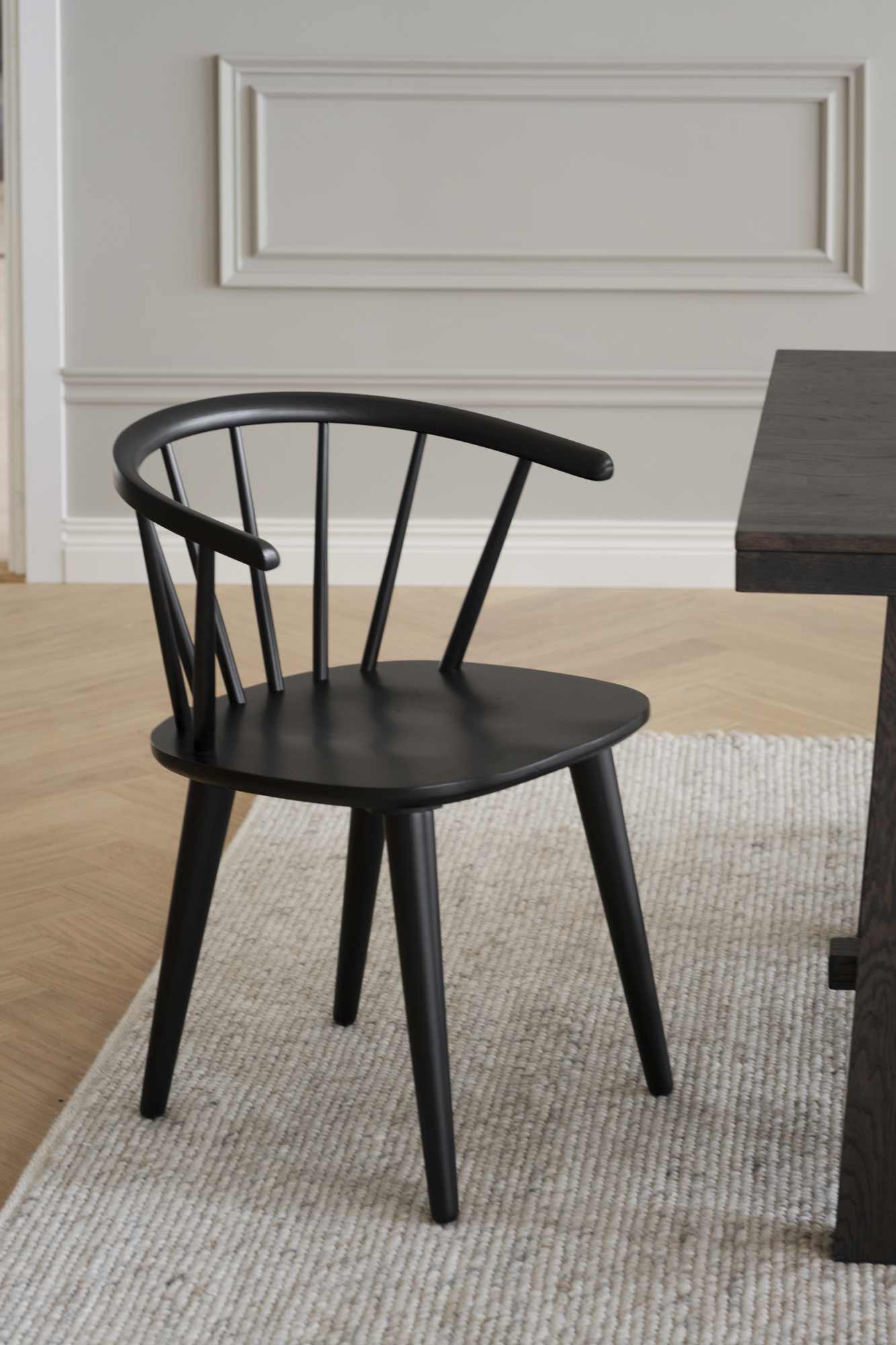 Stuhl Carmen 2er Set, Schwarz – stilvoller Blickfang für Ihr Zuhause.