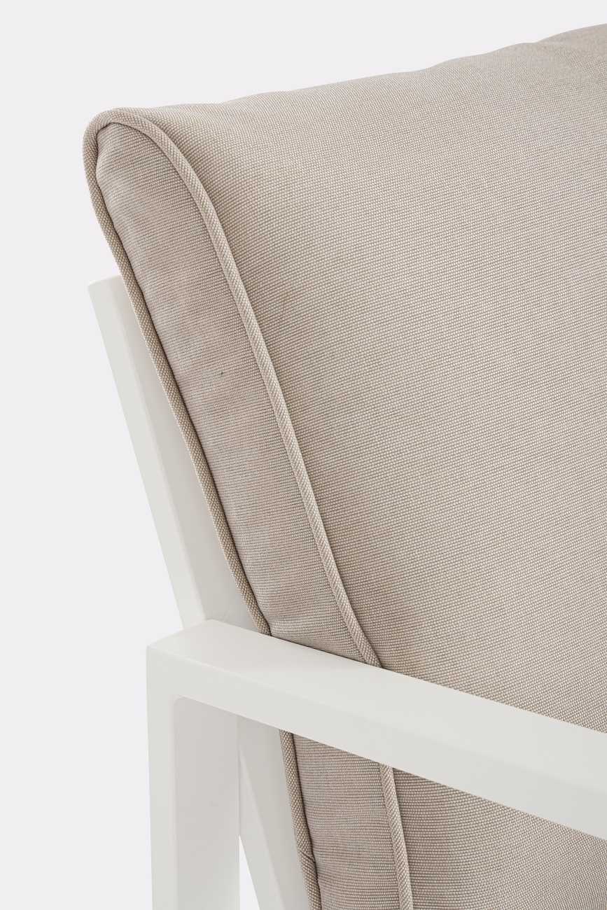 Garten-Set Hilde 4er Gruppe, Weiß