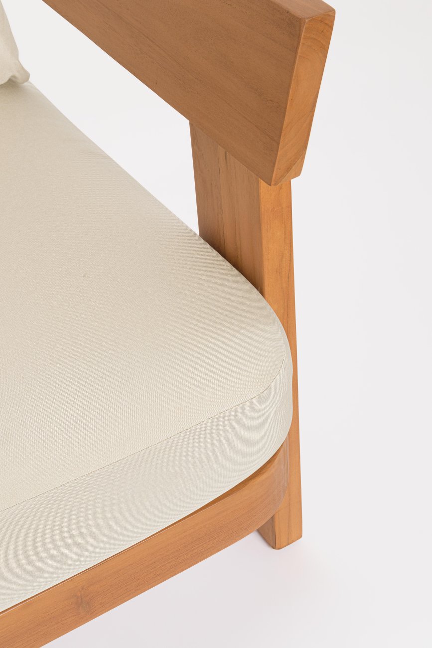 Gartensessel Evora aus Teakholz, Natur