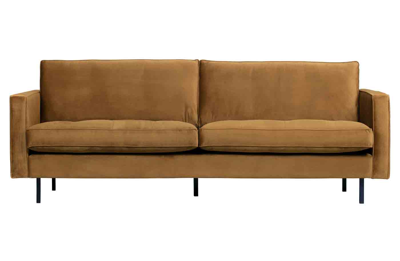 Sofa Rodeo Classic 2,5 Sitzer Samt, Honig Gelb Sofa Rodeo Classic 2,5 Sitzer Samt, Honig Gelb