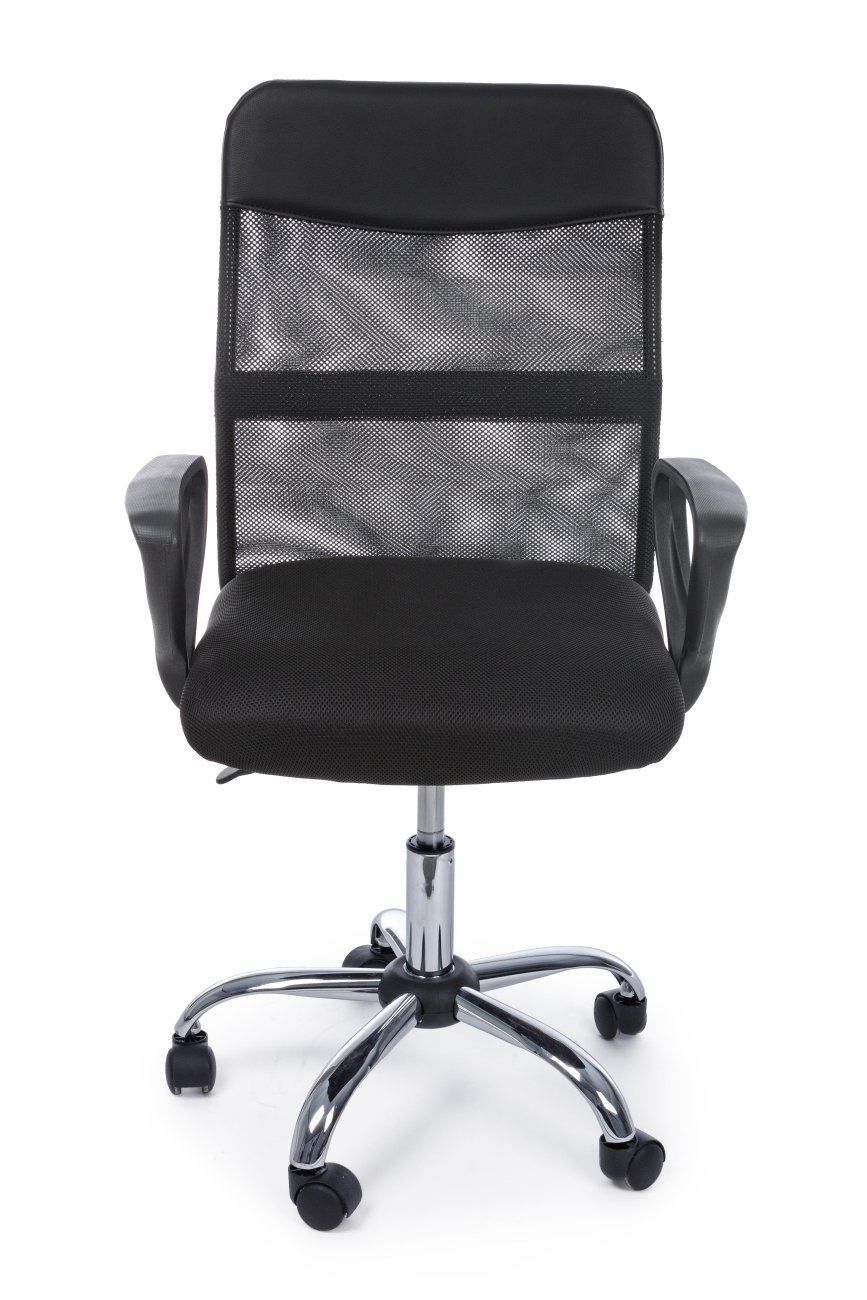 Bürostuhl Nairobi mit Armlehne, Schwarz