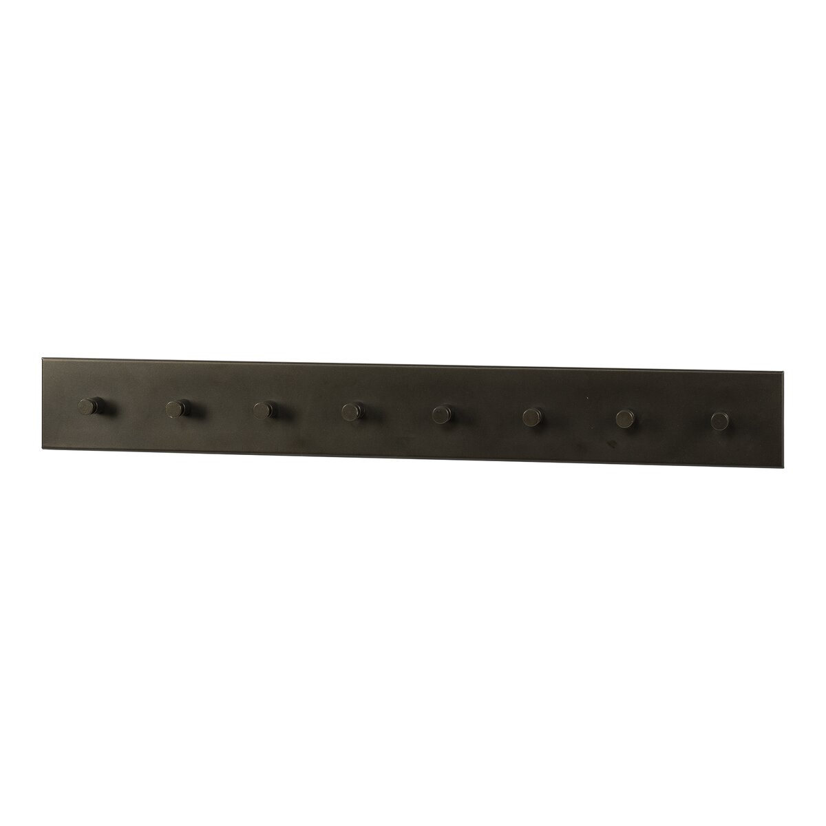 Garderobe Aret aus Metall mit 8 Haken in Bronze-Finish
