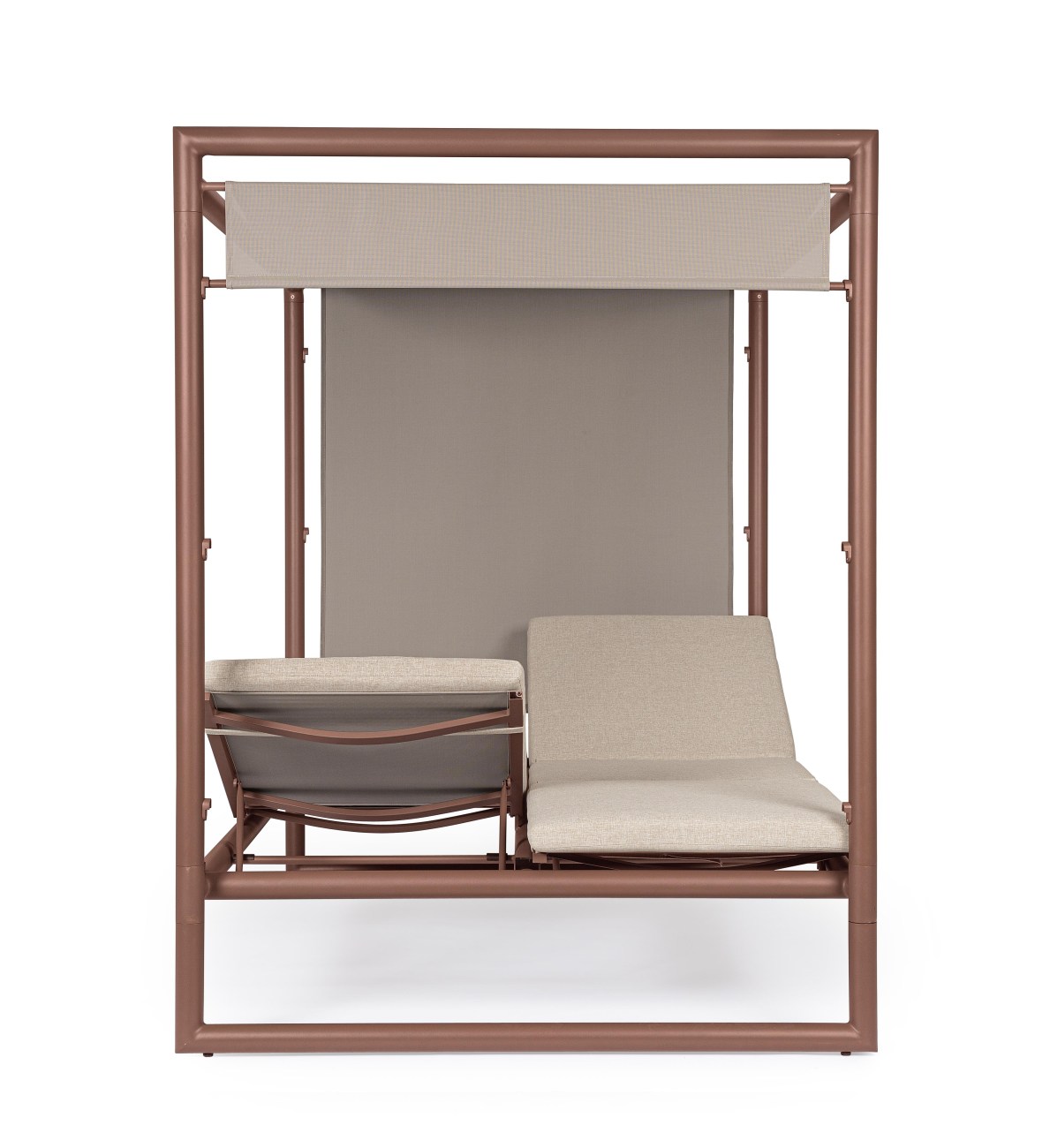 Gartendaybed Konnor aus Aluminium, Barin