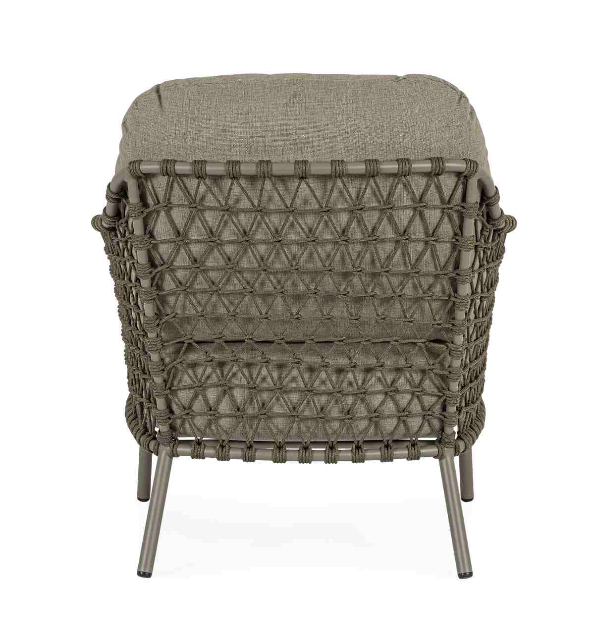 Gartensessel Ivissa aus Metall, Grün