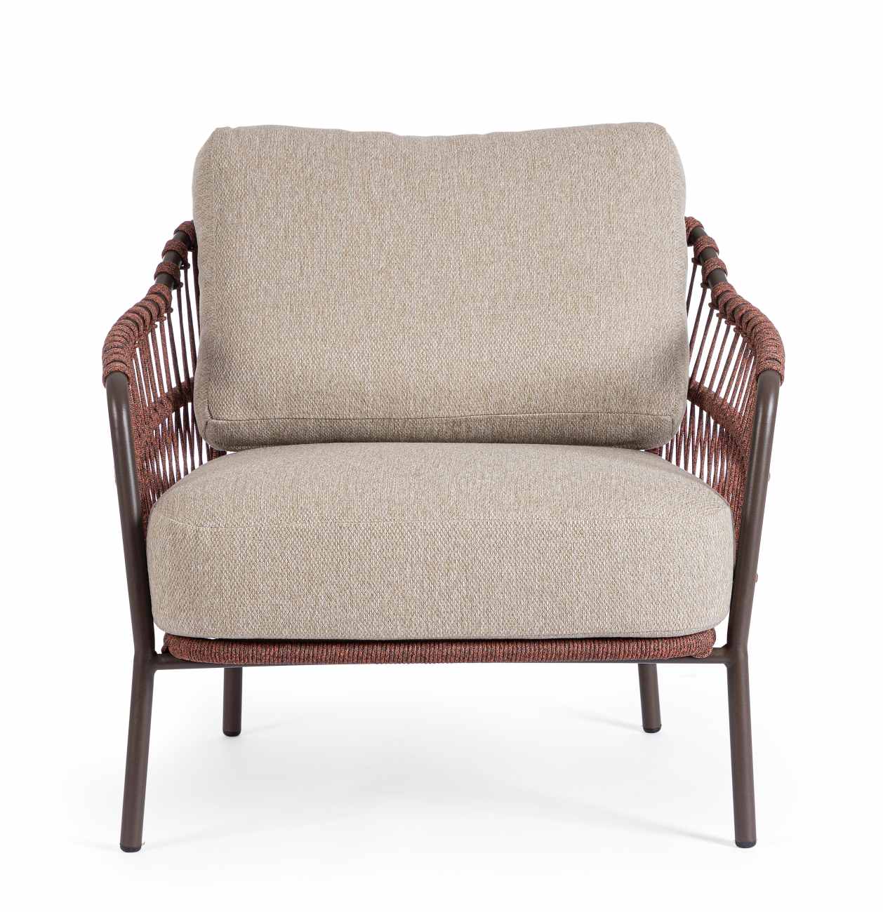 Gartensessel Talaia aus Metall, Java