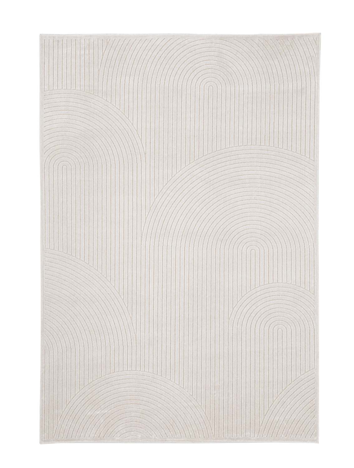 Bizzotto  -  Teppich Klab aus Viskose 160x230 cm, Beige