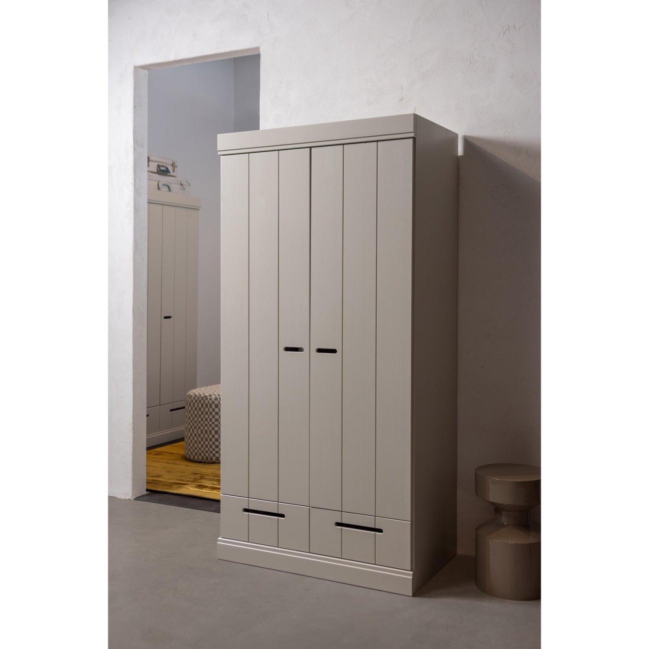 Kleiderschrank Connect mit Schubladen, Dust