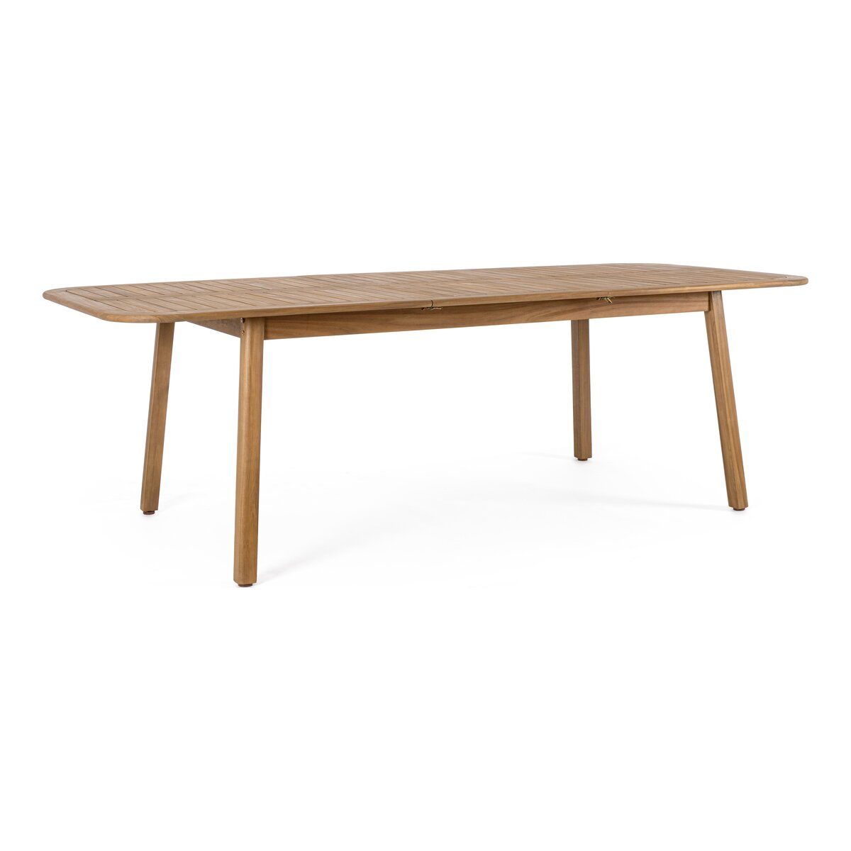 Gartenesstisch Danubio Ausziehbar - Akazienholz, Teak-Effekt, 180-240 x 100 cm
