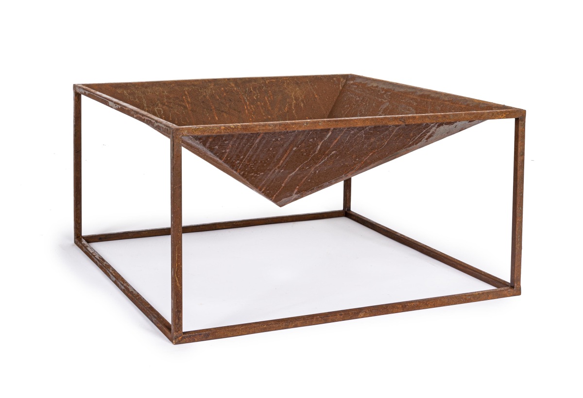 Feuerschale Illinois aus Hitzebeständigen Stahl, Rost Feuerschale Illinois aus Hitzebeständigen Stahl, Rost