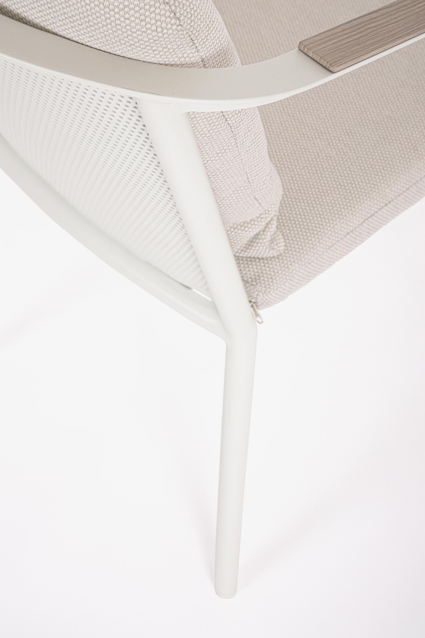 Garten-Set Ulises, Esstisch & Stühle aus Aluminium