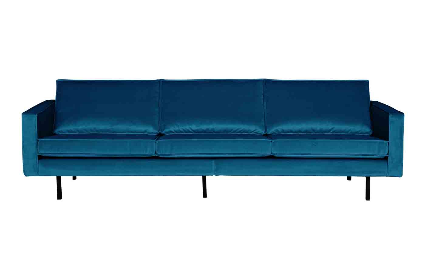 Rodeo Sofa 3-Sitzer Samt, Blau Rodeo Sofa 3-Sitzer Samt, Blau