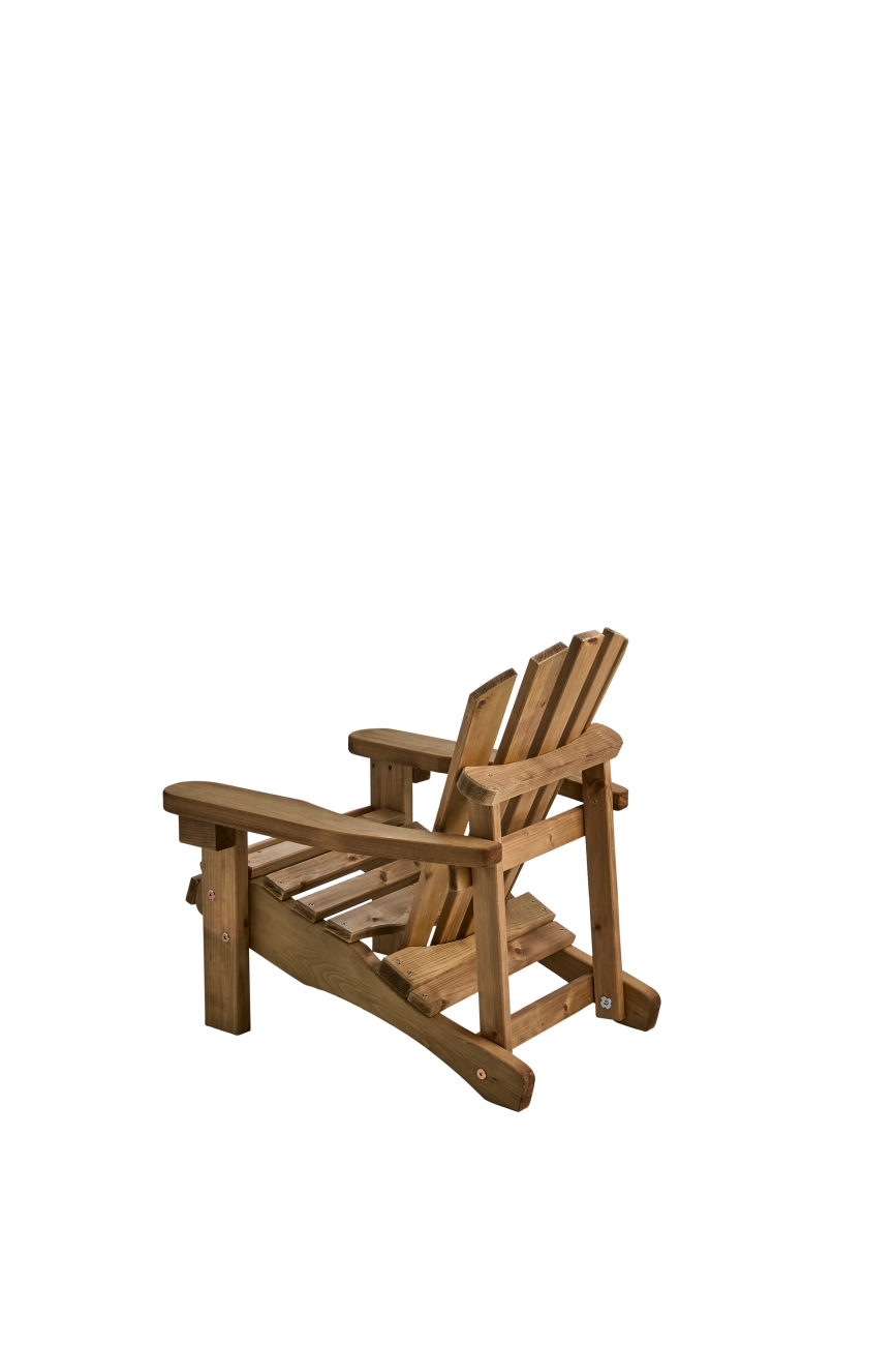 Gartensessel Gnarp aus Kiefernholz, Natur