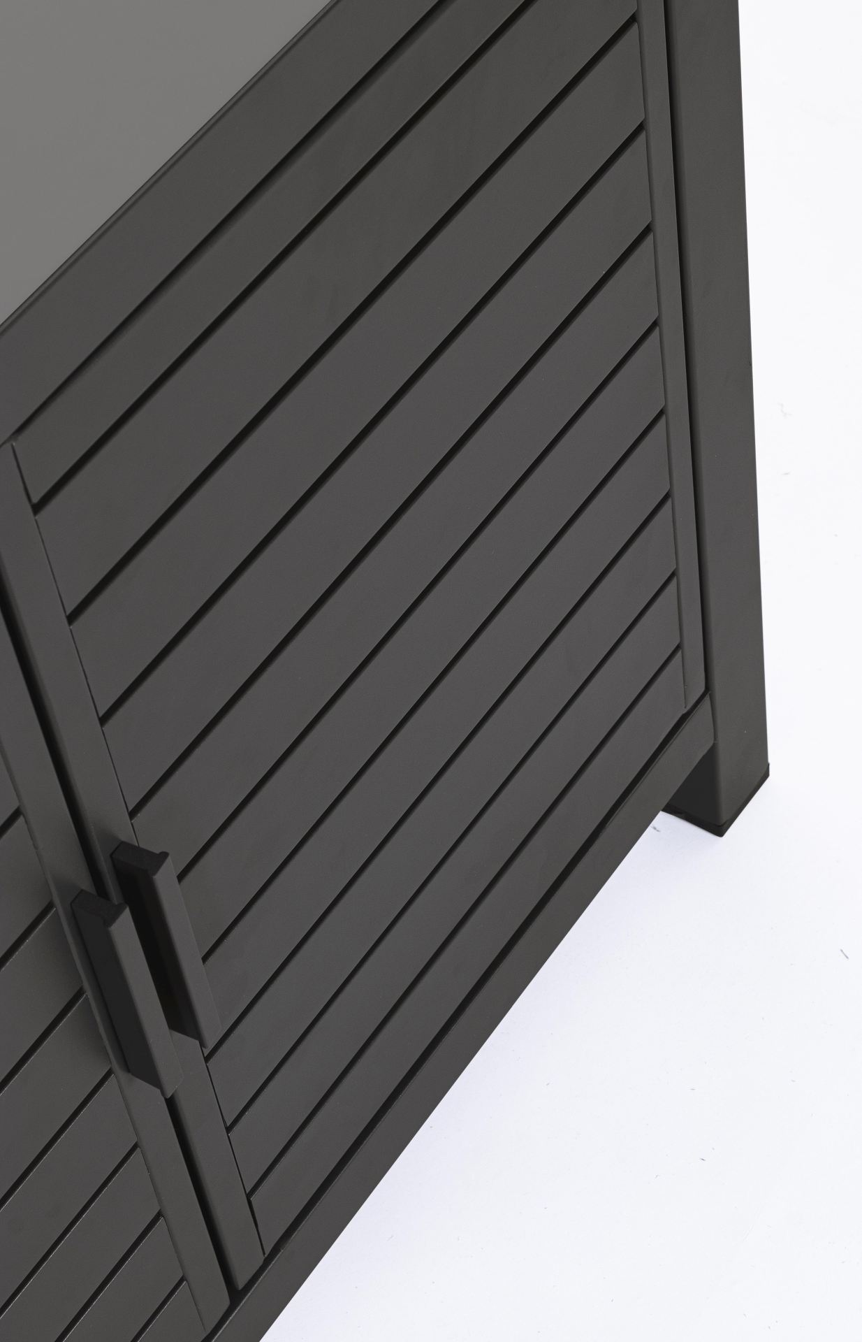 Outdoor-Kommode Atlantic aus Aluminium No.2, Anthrazit