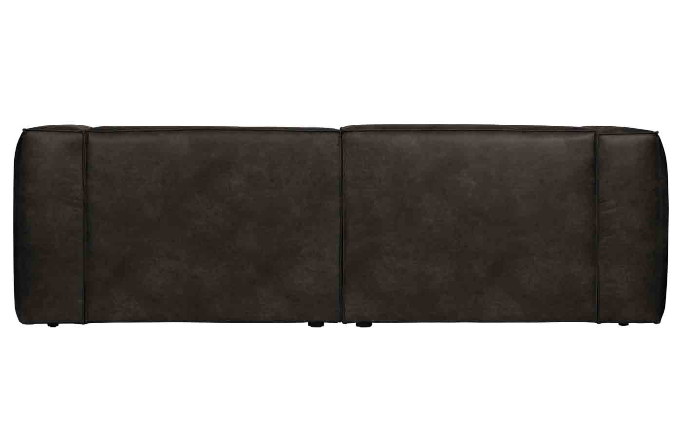 Sofa Bean Eco-Leder, Schwarz