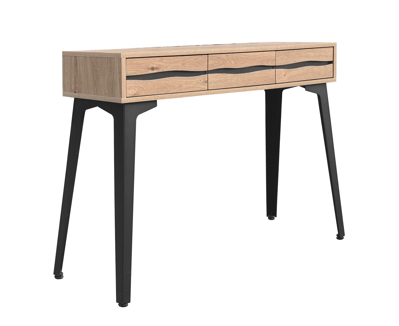 Konsole Melys mit 3 Schubladen 110cm, Natur