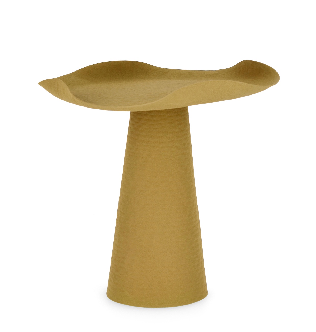 Beistelltisch Lalita aus Metall Ø 41 cm, Senf Beistelltisch Lalita aus Metall Ø 41 cm, Senf