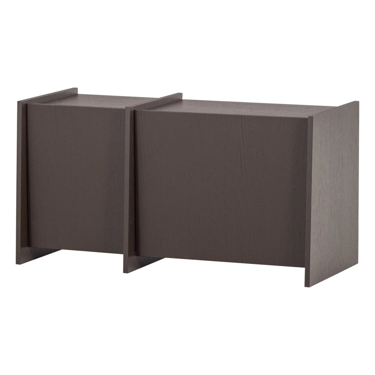 TV-Board Brock - Aschenfurnier Mittelbraun, 102 cm