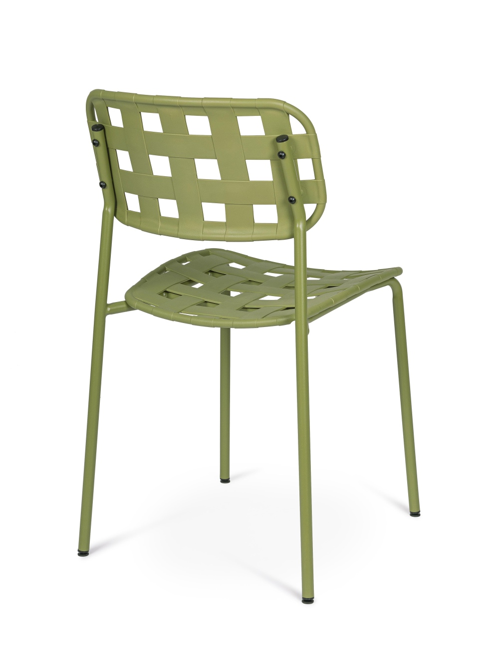 Gartenstuhl Clover aus Metall, Grün