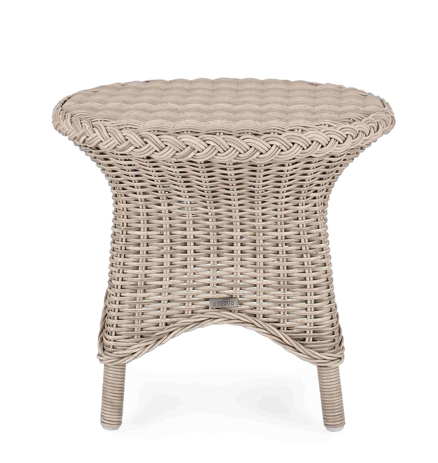 Beistelltisch Jupiter aus Kunstfaser-Geflecht