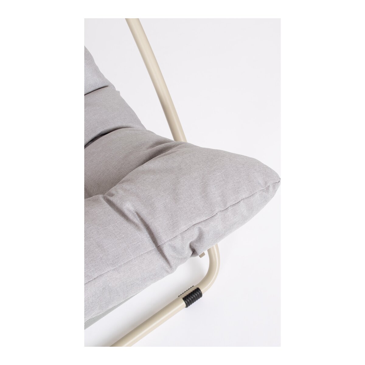 Loungesessel Taito - Metall pulverbeschichtet, Grau