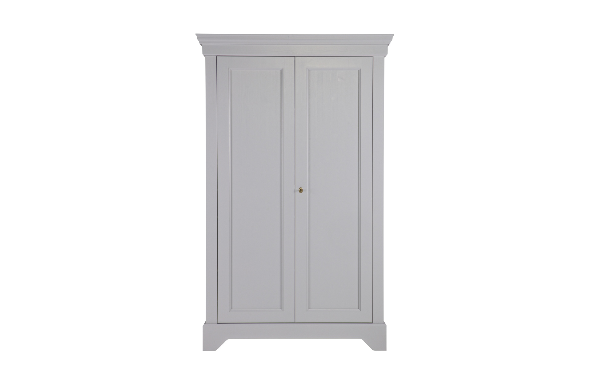 Schrank Isabel aus Kiefernholz, Grau Schrank Isabel aus Kiefernholz, Grau