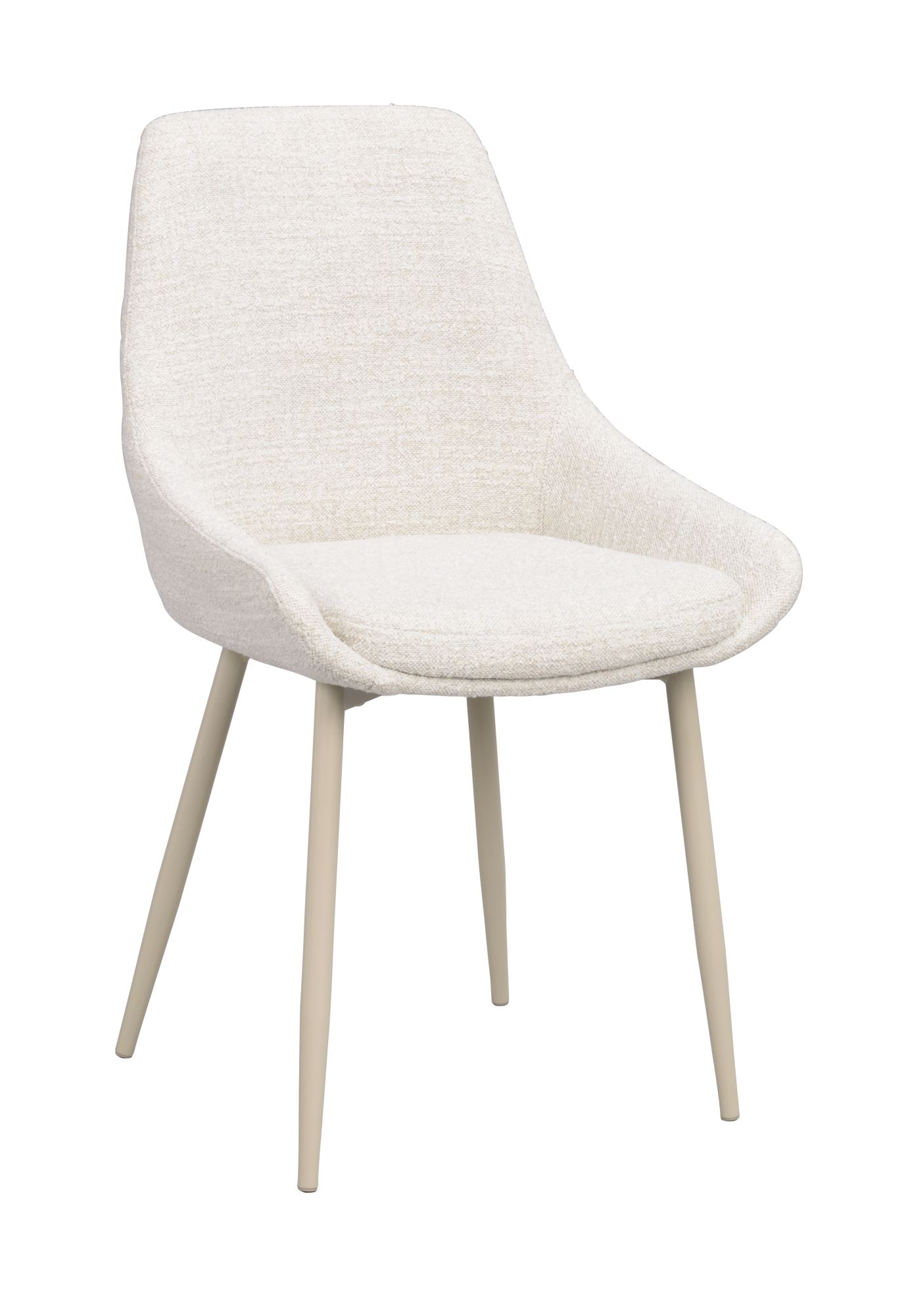 Stuhl Sierra Stoff 2er Set, Hellbeige passt perfekt in stilvolle Wohnräume. Stuhl Sierra Stoff 2er Set, Hellbeige