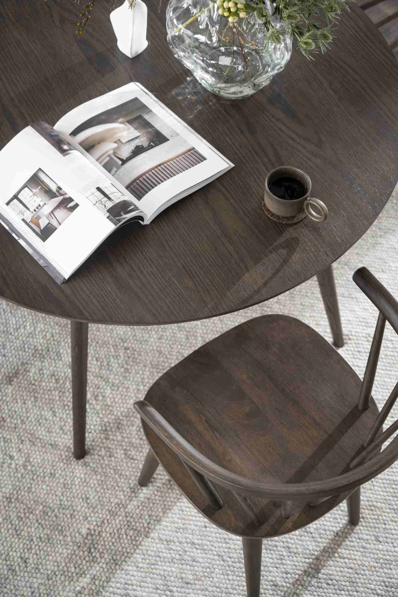 Stuhl Carmen 2er Set, Braun – überzeugt mit zeitlosem Stil.