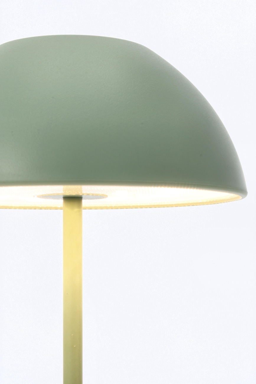 Gartentischleuchte Beren mit LED, Grün