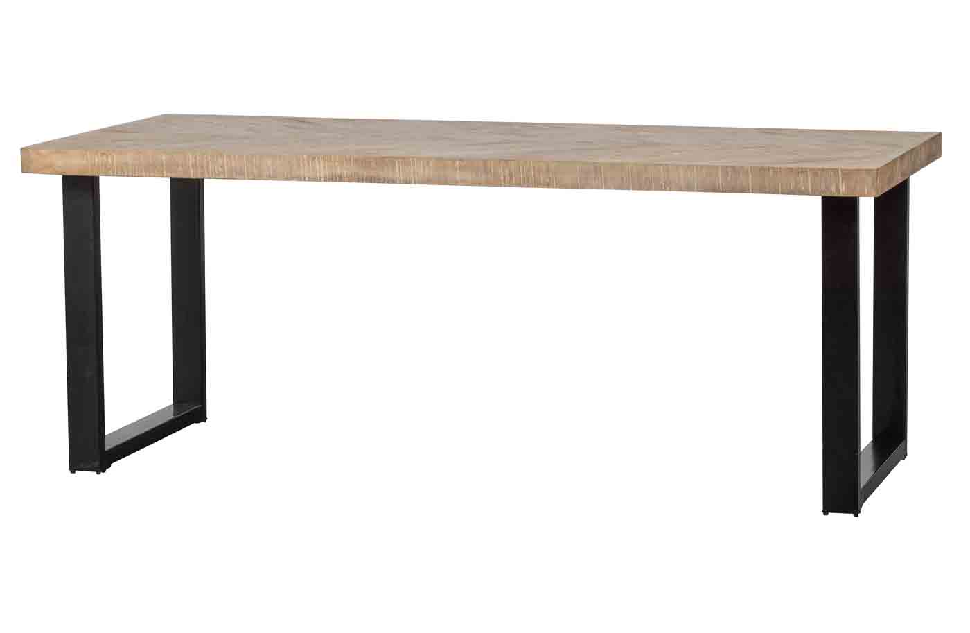 Esstisch Tablo Mango Gräte mit U-Gestell, 200 cm Esstisch Tablo Mango Gräte mit U-Gestell, 200 cm
