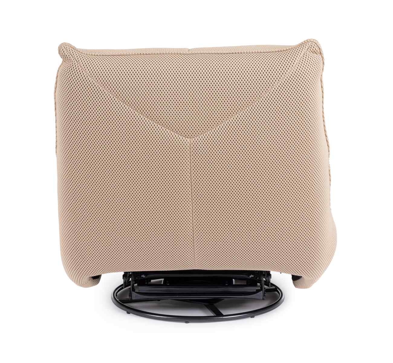 Sessel Gita mit Relax-Funktion, Beige