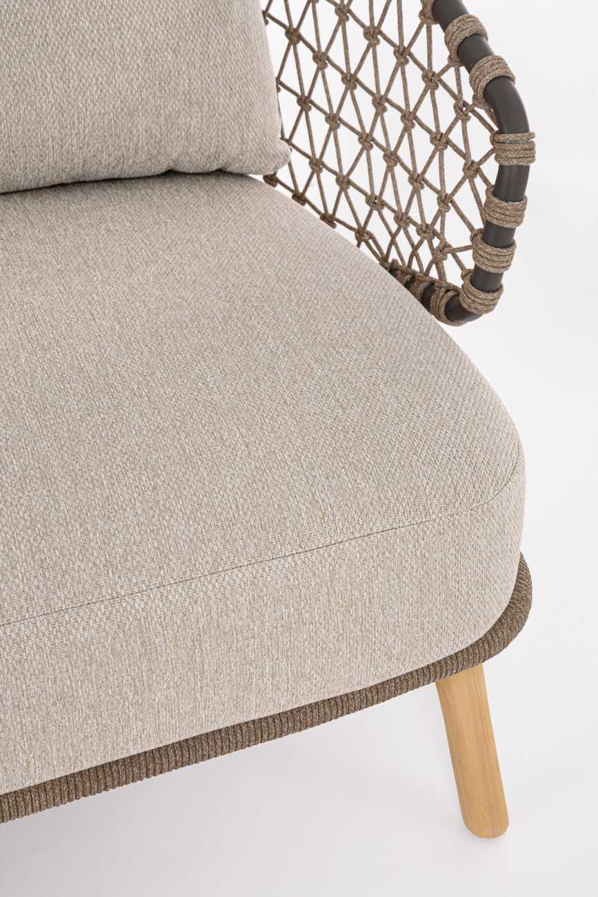 Gartensofa Eularia aus Teakholz