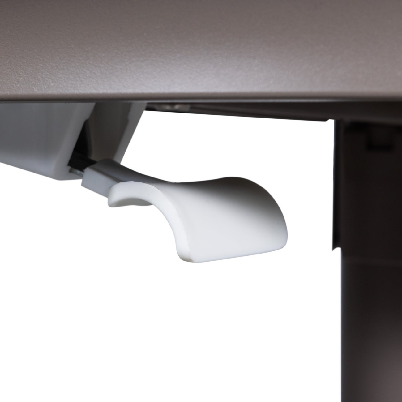 Gartenbartisch Jeppe aus Aluminium, Braun / Grau