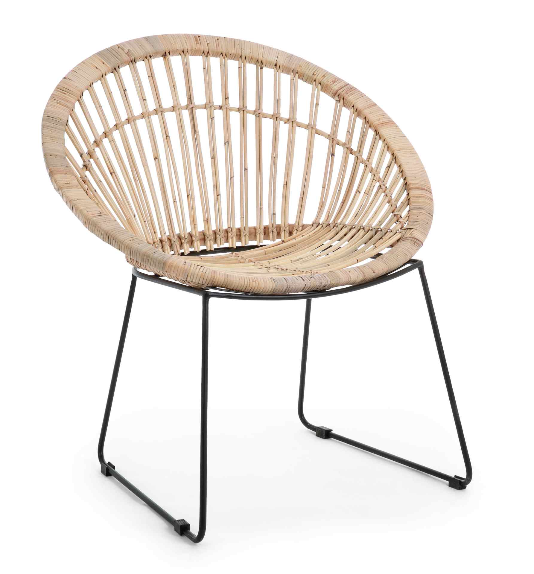 Sessel Cayes aus Rattan, Natur Sessel Cayes aus Rattan, Natur