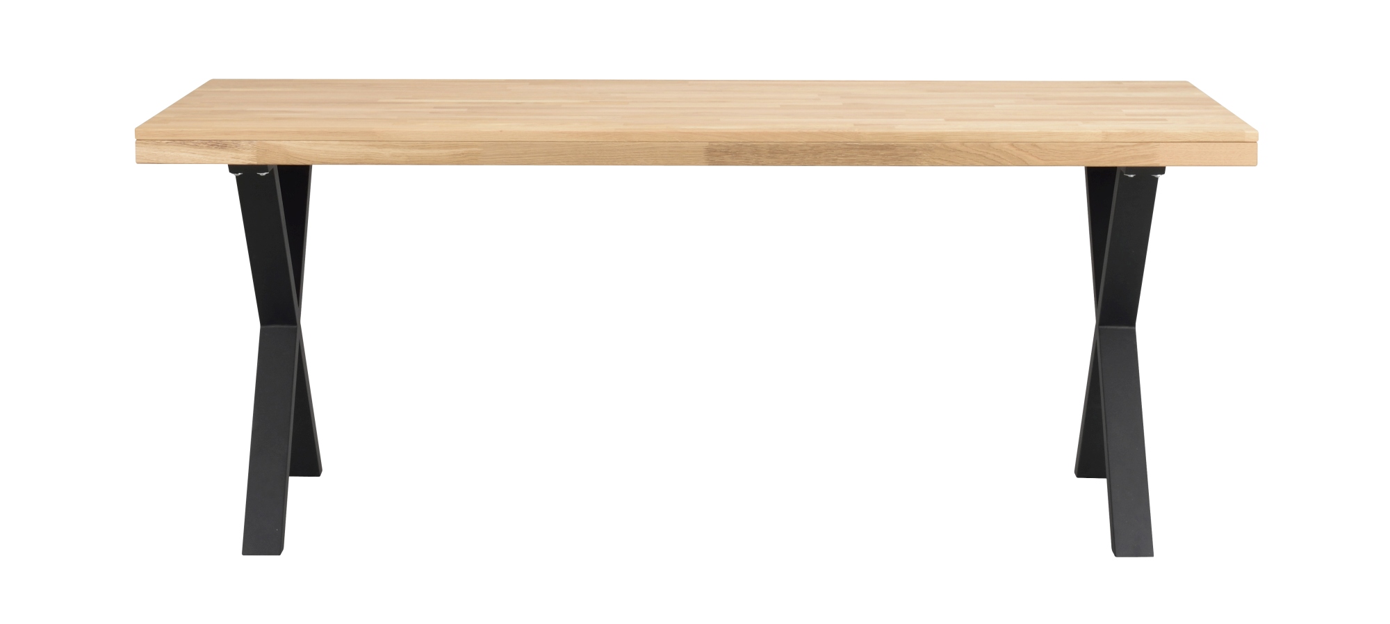 Jetzt entdecken: Esstisch Brooklyn, X-Gestell, 170cm, Natur mit hochwertiger Verarbeitung.