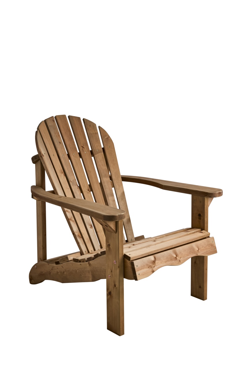 Gartensessel Skule aus Kiefernholz, Braun Gartensessel Skule aus Kiefernholz, Braun