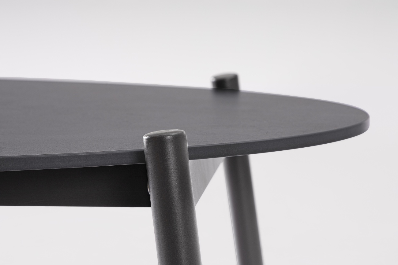 Garten-Set Miravet 4er Gruppe, Anthrazit / Taupe