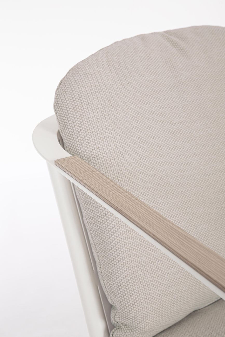 Garten-Set Ulises, Esstisch & Stühle aus Aluminium